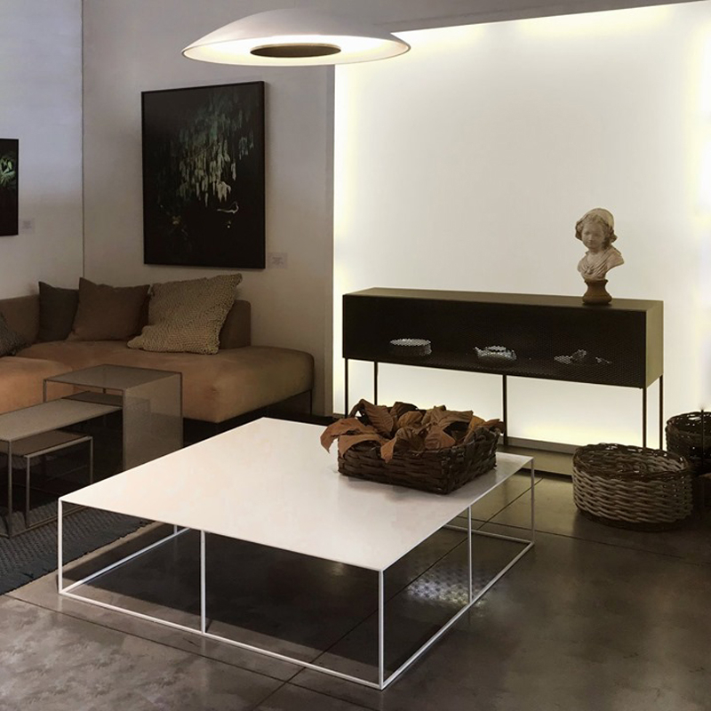 Meuble de rangement TRISTANO SIDEBOARD H82 Gris micacé ZEUS