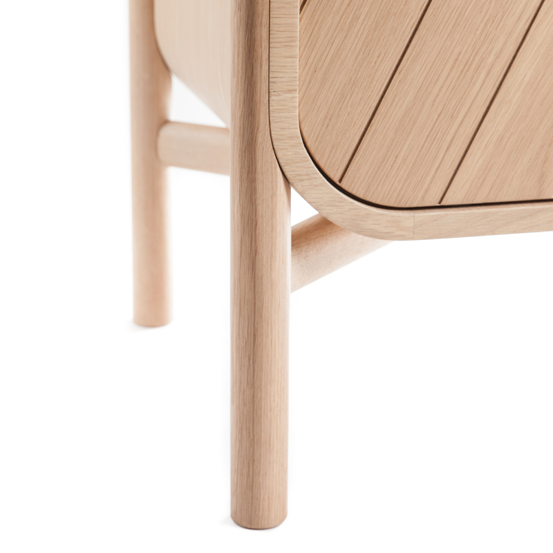 Meuble de rangement Commode MARIUS Chêne HARTO