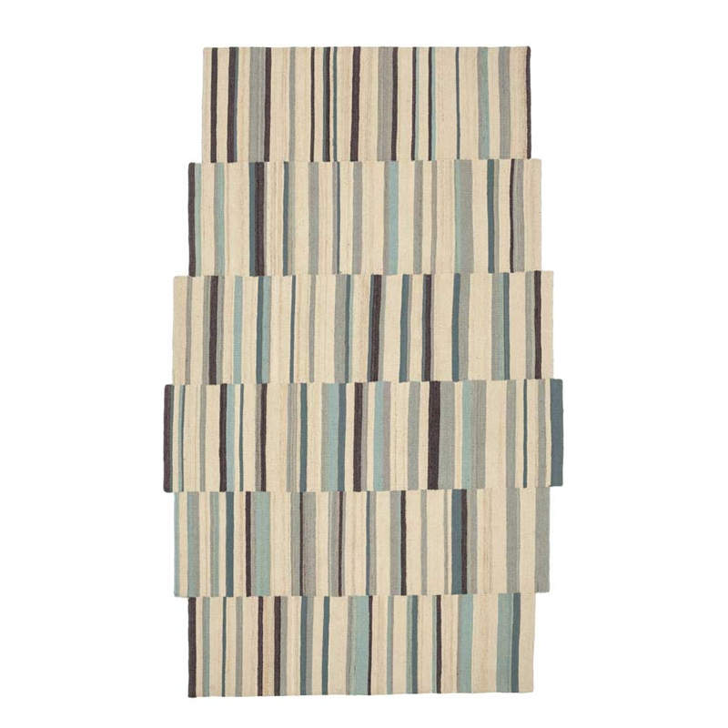 Tapis Tapis LATTICE Blanc cassé, bleu NANIMARQUINA