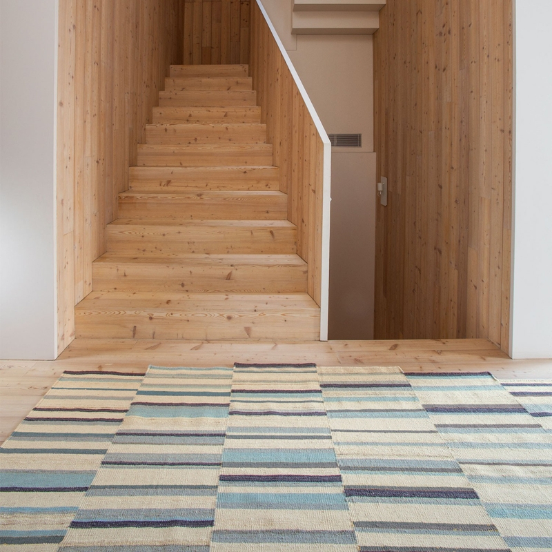 Tapis Tapis LATTICE Blanc cassé, bleu NANIMARQUINA