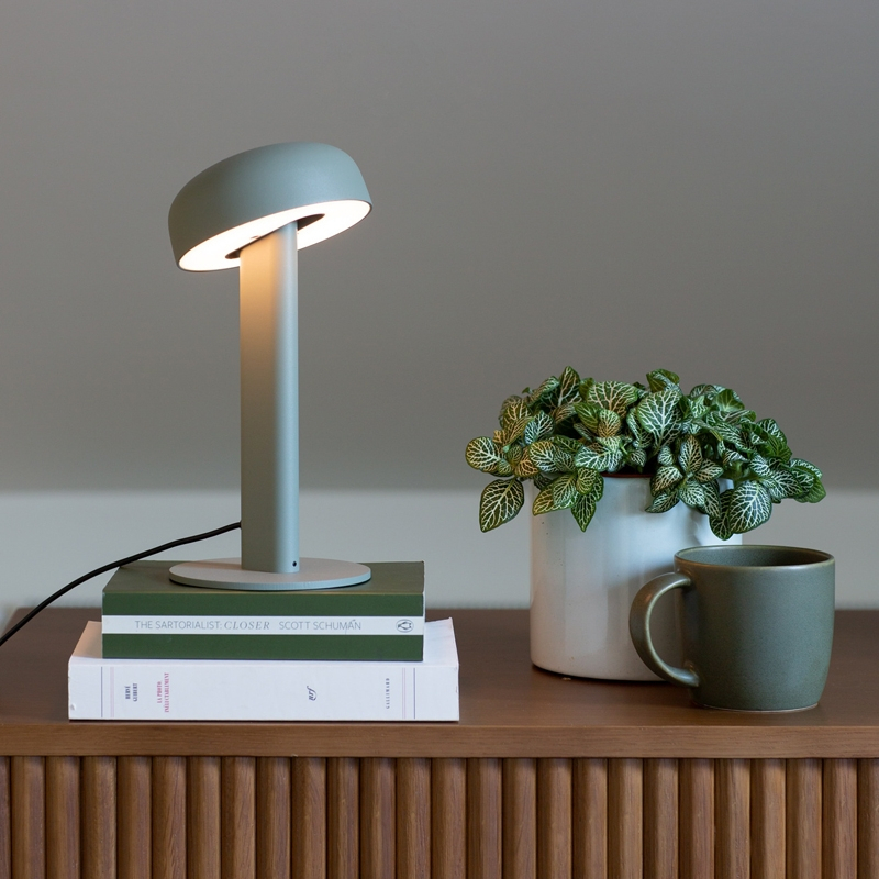 Lampe à poser NOD Gris Eucalyptus TIPTOE