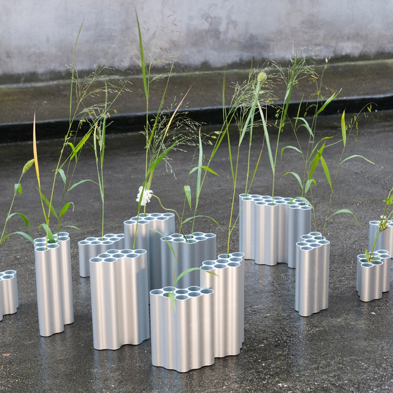 Vase Vase NUAGE medium Argent VITRA