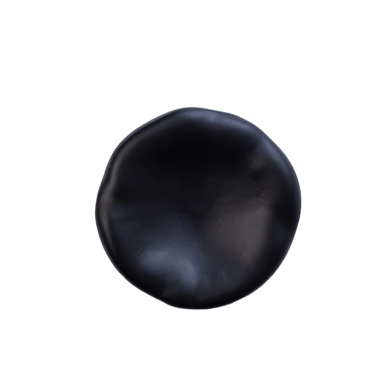 Centre de table & corbeille Coupe CANOVA Small Noir MOUSTACHE