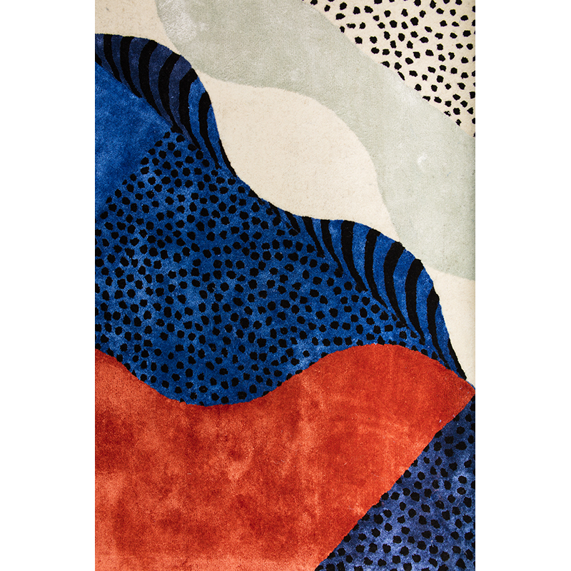 Tapis Tapis SILKSCREEN MOUSTACHE