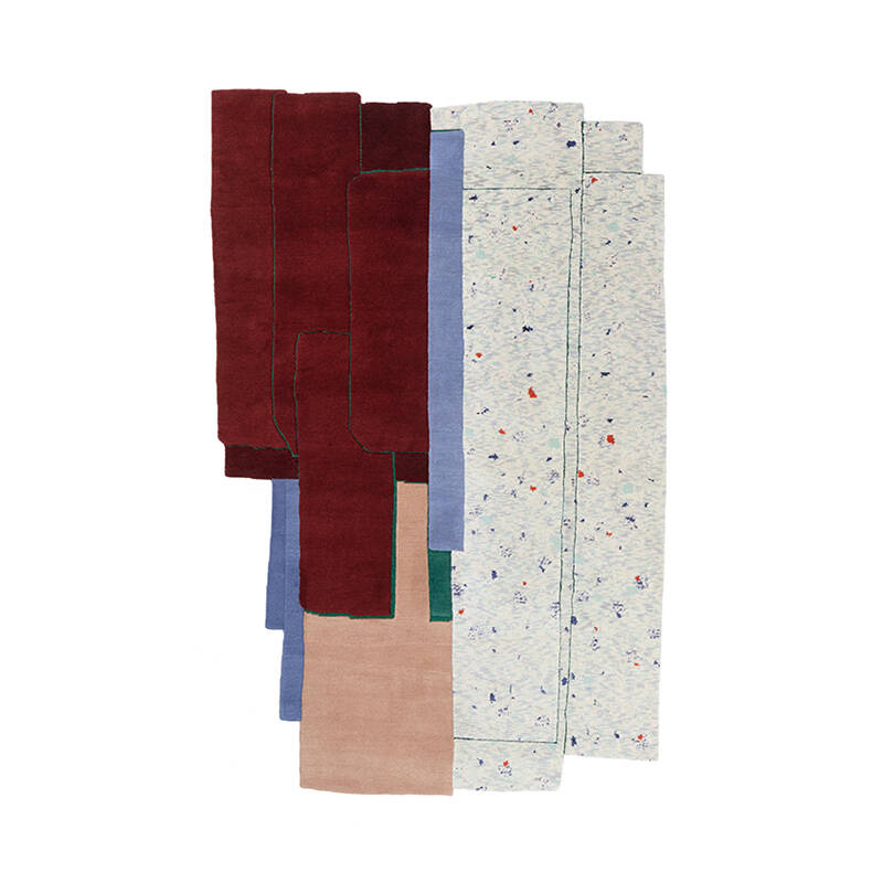 Tapis Tapis PATCHA STANDARD Bordeaux CC-TAPIS
