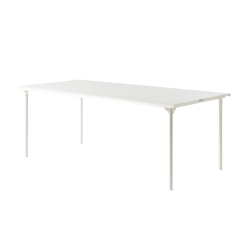 Table extérieur Table PATIO 200x100 Blanc pur TOLIX