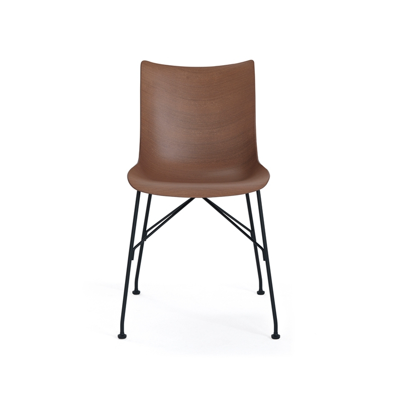Chaise P/WOOD Bois foncé/ noir KARTELL