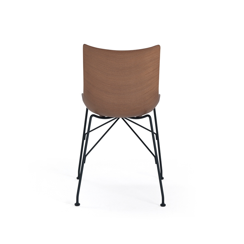 Chaise P/WOOD Bois foncé/ noir KARTELL