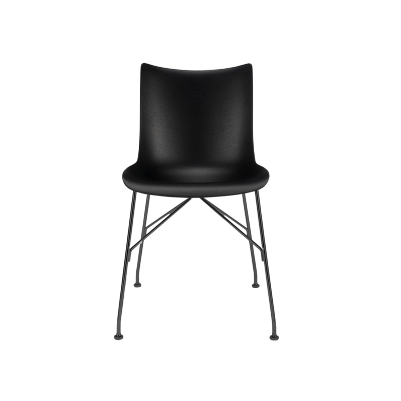 Chaise P/WOOD Bois noir/ noir KARTELL