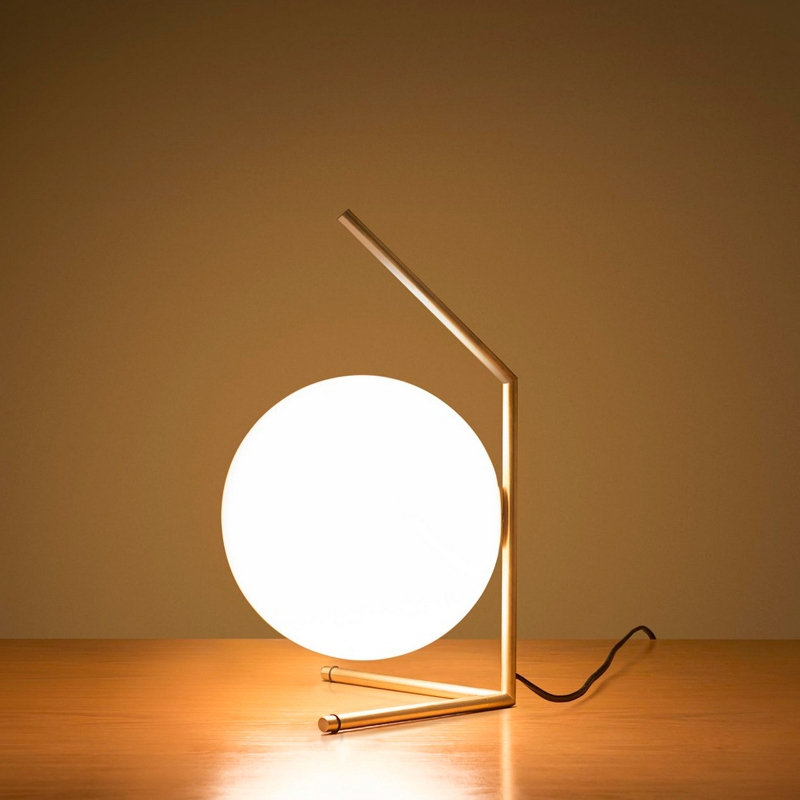Lampe à poser IC T1 LOW Noir FLOS