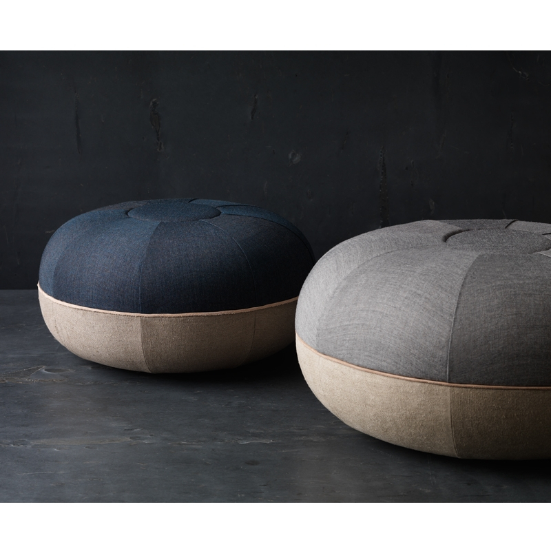 Pouf CECILIE MANZ Ø 60 Gris FRITZ HANSEN