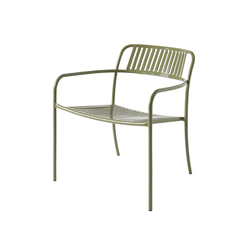 Fauteuil extérieur Fauteuil PATIO LAMES Vert jonc TOLIX