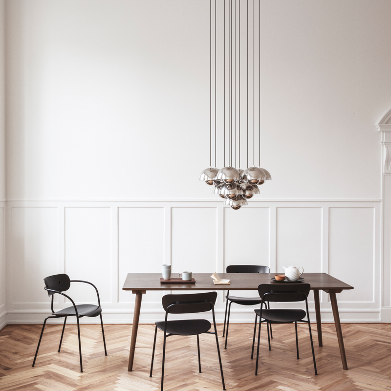 Chaise PAVILION AV1 Noyer AND TRADITION