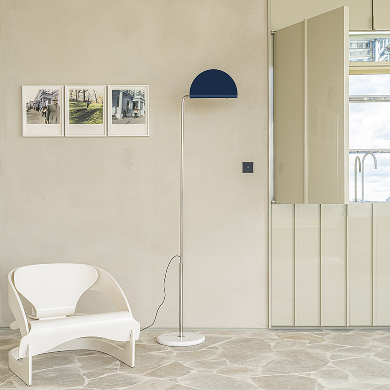 Lampadaire MEZZALUNA Noir DCW EDITIONS