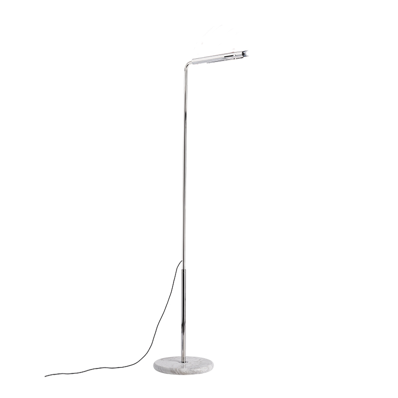 Lampadaire MEZZALUNA Chrome DCW EDITIONS