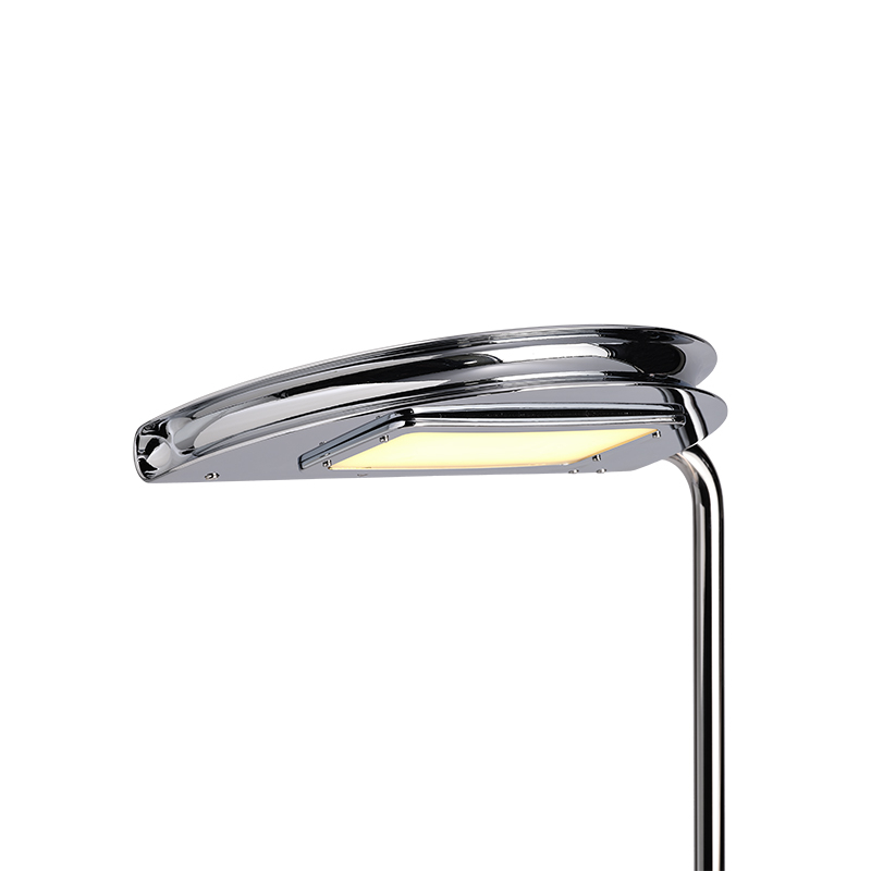 Lampadaire MEZZALUNA Chrome DCW EDITIONS