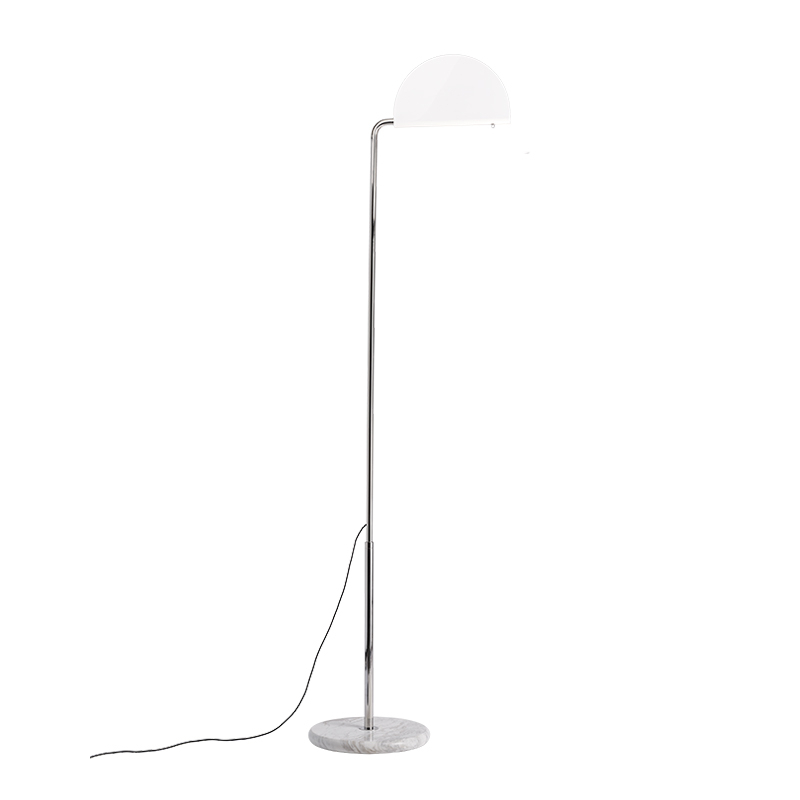 Lampadaire MEZZALUNA Blanc DCW EDITIONS