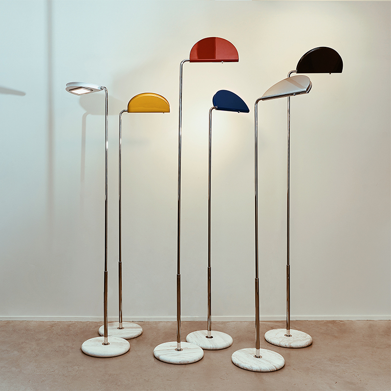 Lampadaire MEZZALUNA Blanc DCW EDITIONS