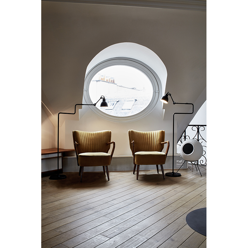 Lampadaire GRAS N°411 Rouge DCW EDITIONS
