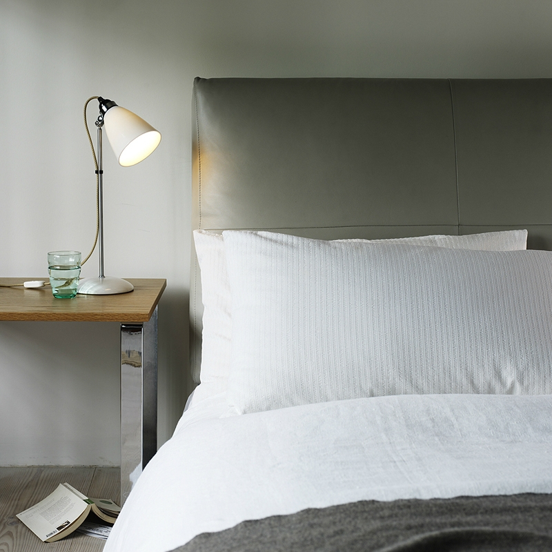 Lampe de bureau HECTOR DOME Medium Blanc ORIGINAL BTC