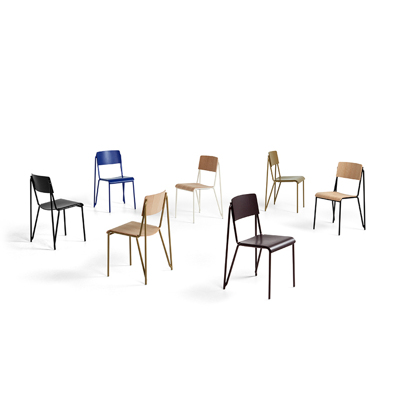Chaise PETIT STANDARD Argile/ pieds argile HAY