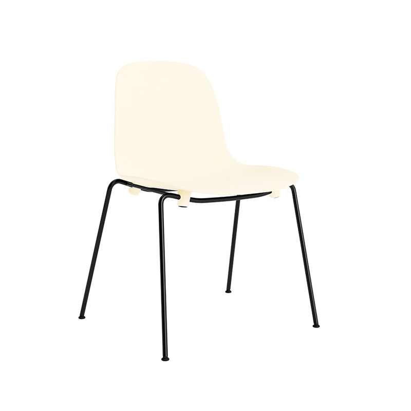 Chaise FORM EMPILABLE Crème Normann Copenhagen
