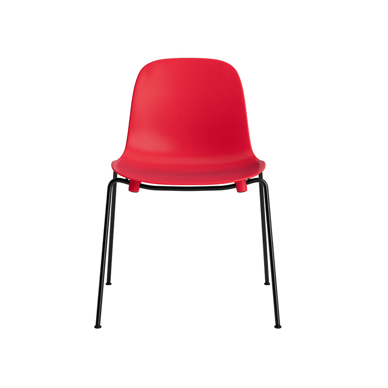 Chaise FORM EMPILABLE Rouge vif  Normann Copenhagen