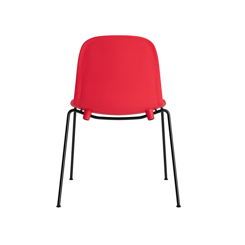 Chaise FORM EMPILABLE Rouge vif  Normann Copenhagen