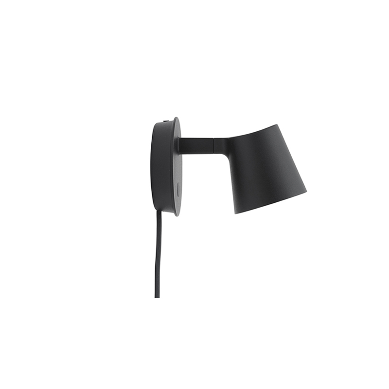Applique TIP WALL Noir MUUTO