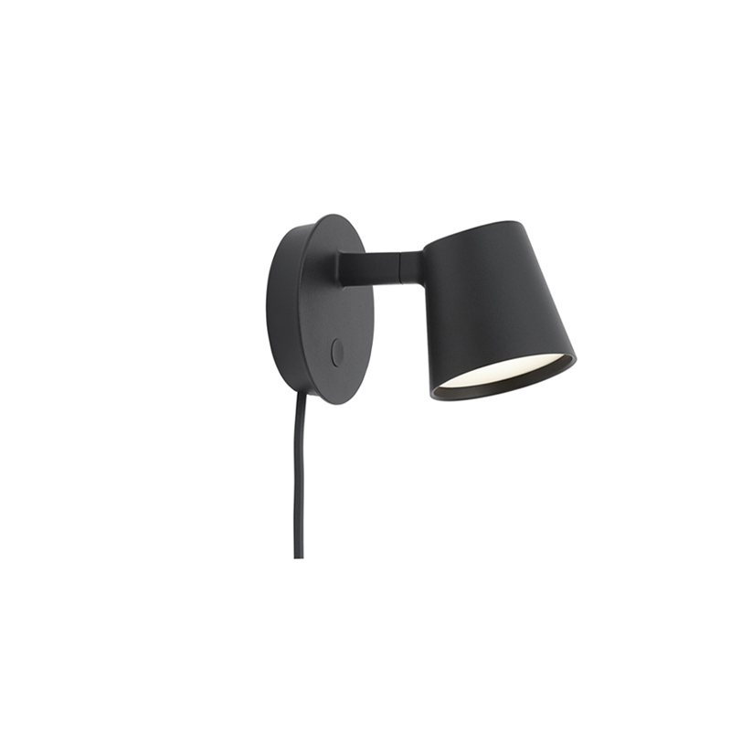 Applique TIP WALL Noir MUUTO