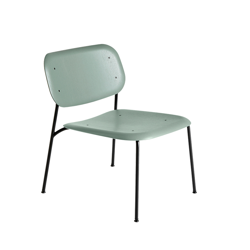 Fauteuil SOFT EDGE 100 LOUNGE Vert cendré HAY