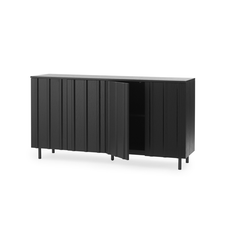 Meuble de rangement Buffet RIB L 159 Noir Normann Copenhagen