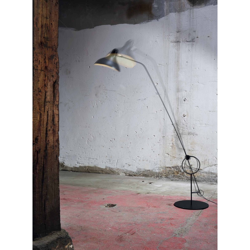 Lampadaire MANTIS BS8 L Noir DCW EDITIONS