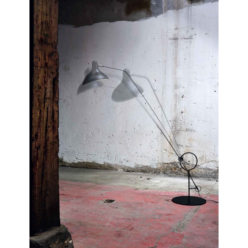 Lampadaire MANTIS BS8 L Noir DCW EDITIONS