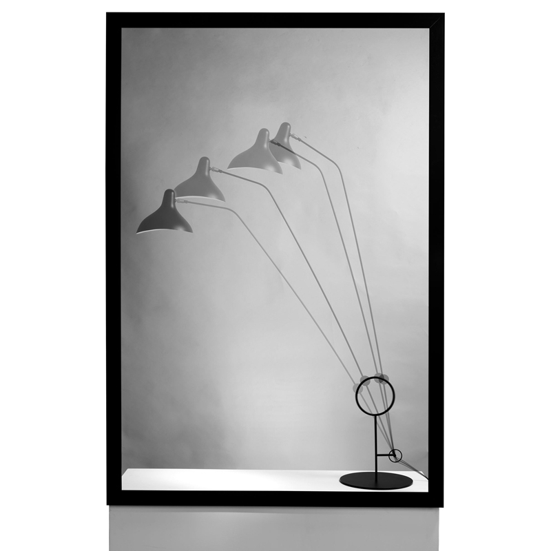 Lampadaire MANTIS BS8 L Noir DCW EDITIONS