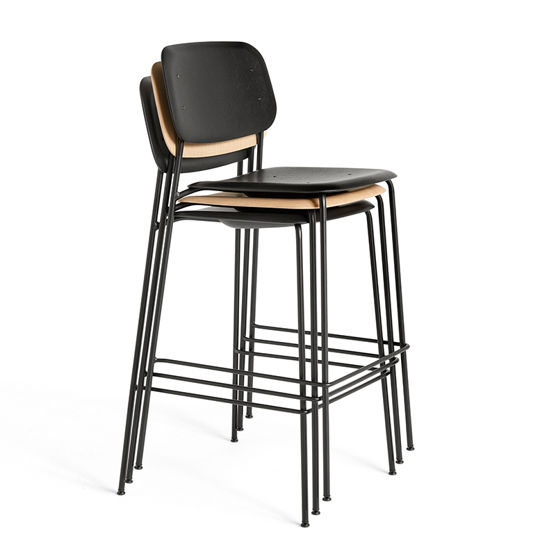 Tabouret haut SOFT EDGE 90 BAR Chêne HAY