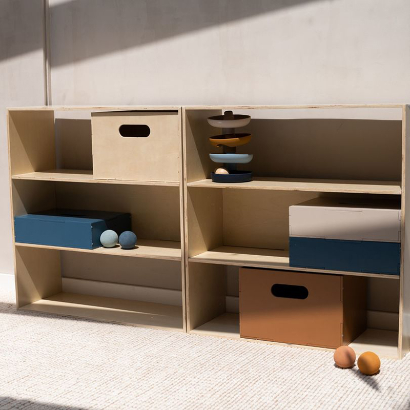 Rangement enfant Etagère KIDDO Vert olive NOFRED