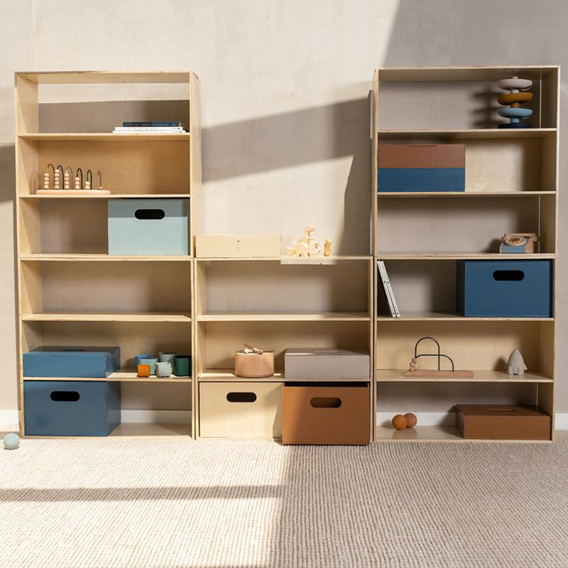 Rangement enfant Etagère KIDDO Vert olive NOFRED