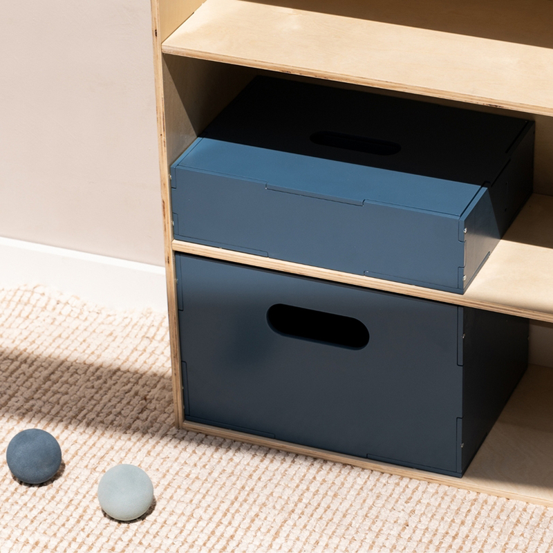Rangement enfant Boite KIDDO Bleu NOFRED