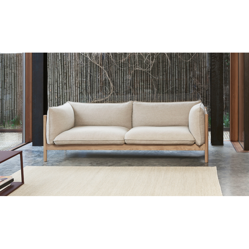 Canapé ARBOUR 3 PLACES Hallingdal 220 / noyer HAY