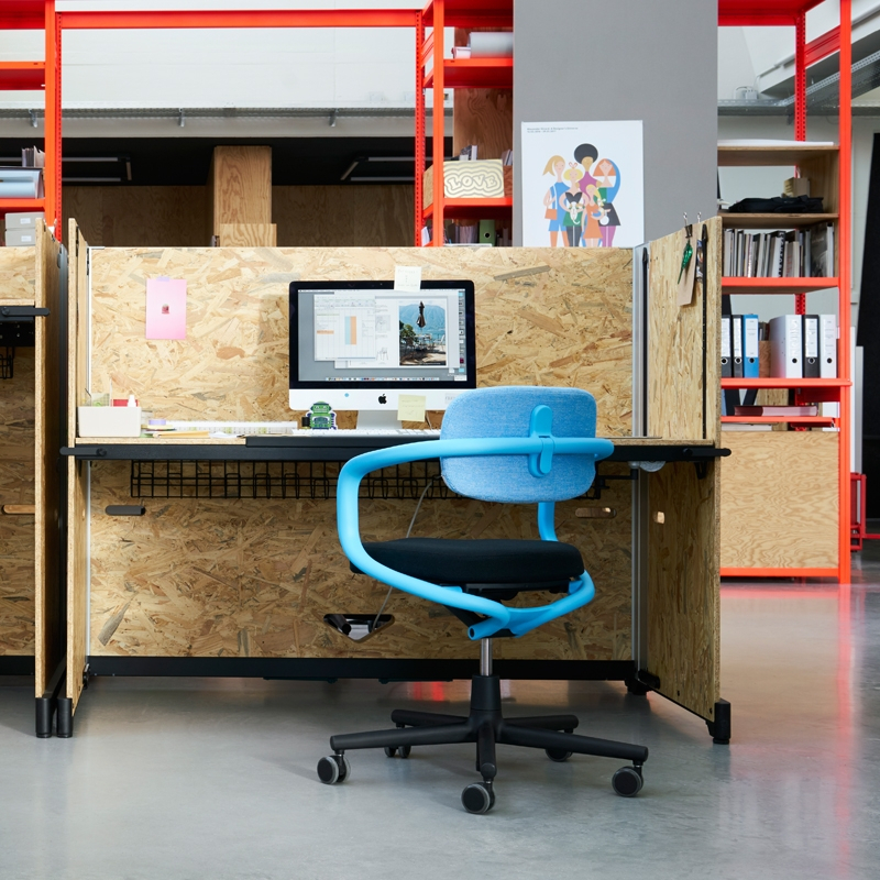 Fauteuil de bureau ALLSTAR Noir VITRA