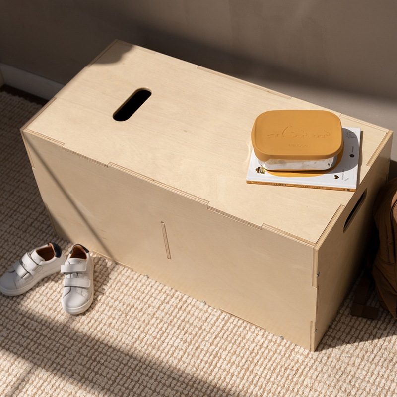 Rangement enfant Rangement CUBE LONG Bouleau NOFRED