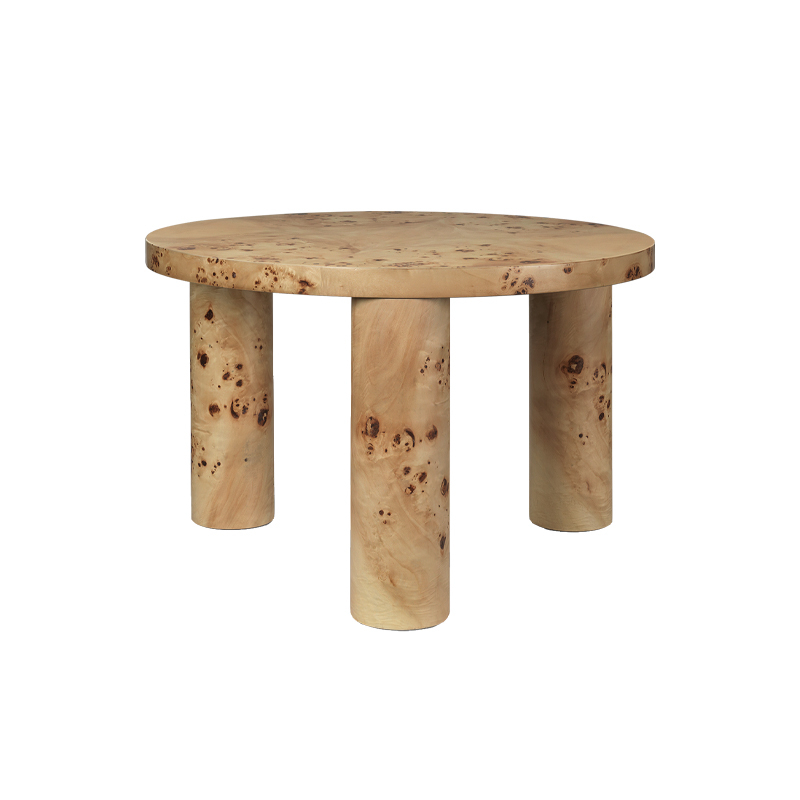 Table basse BURL small Loupe de peuplier FERM LIVING