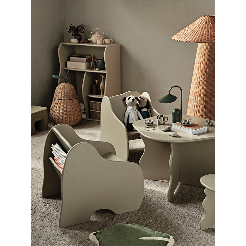 Siège enfant Siège rangement SLOPE Cachemire FERM LIVING