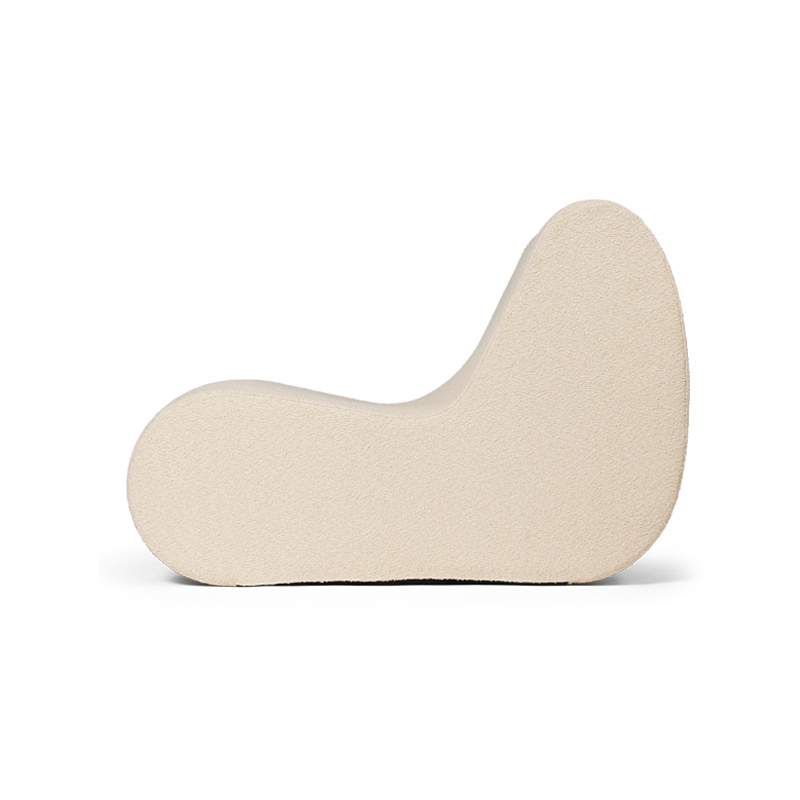 Fauteuil ROULI Bouclé Blanc cassé FERM LIVING