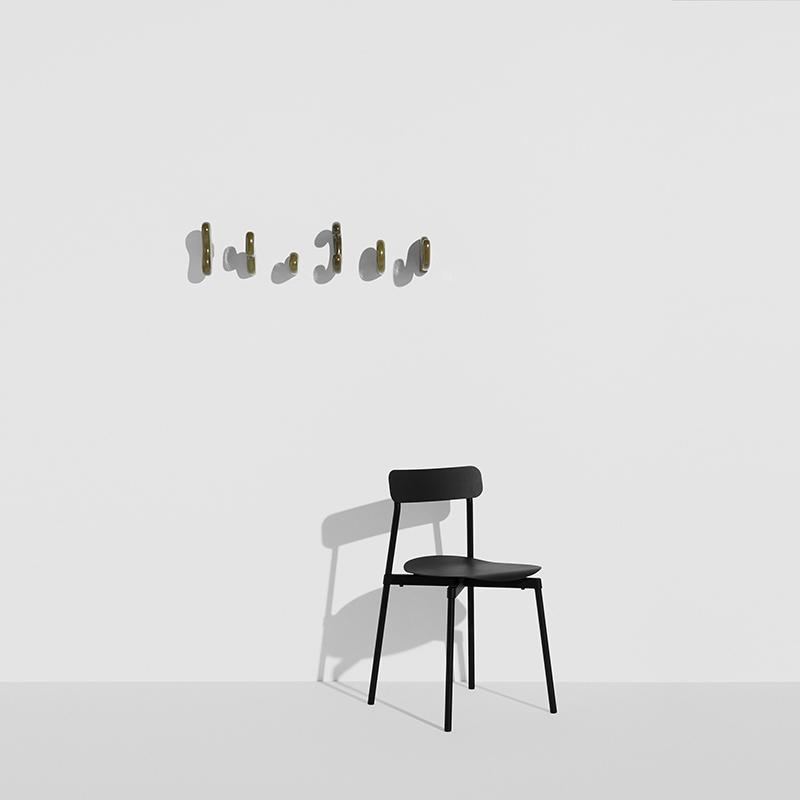 Patère Design Set de 6 patères KLUMP Vert PETITE FRITURE