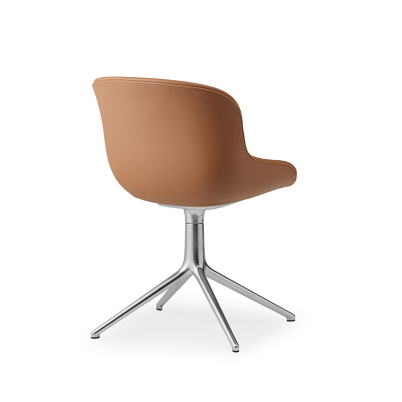 Chaise HYG COMFORT pivotant cuir Brandy 41574 Normann Copenhagen