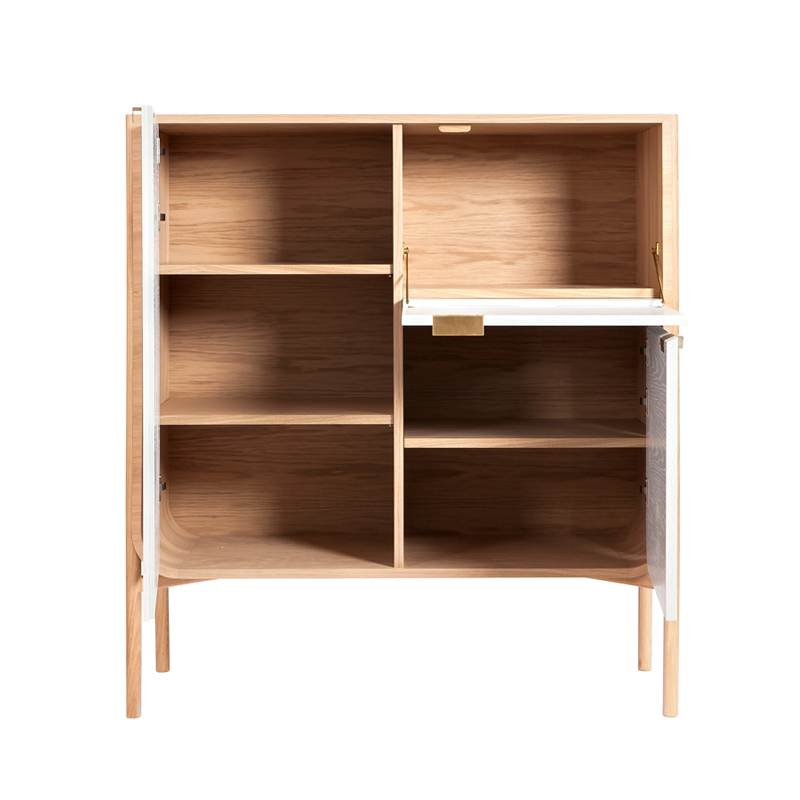 Meuble de rangement Vaisselier MARIUS Chêne HARTO
