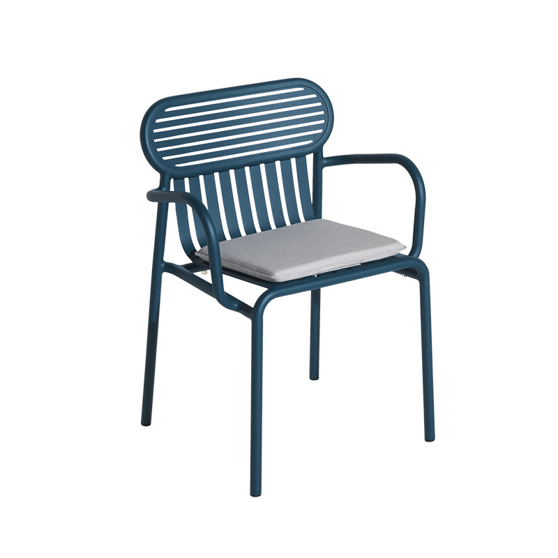 Accessoire extérieur Coussin pour chaise WEEK-END Gris clair PETITE FRITURE