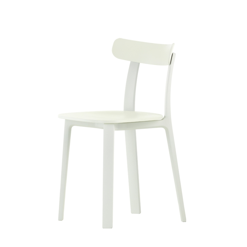Chaise ALL PLASTIC CHAIR APC Blanc VITRA